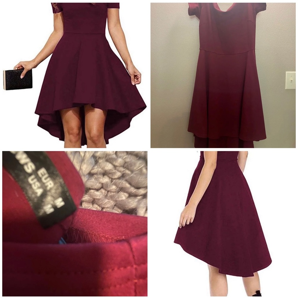 Like New! Burgundy dress